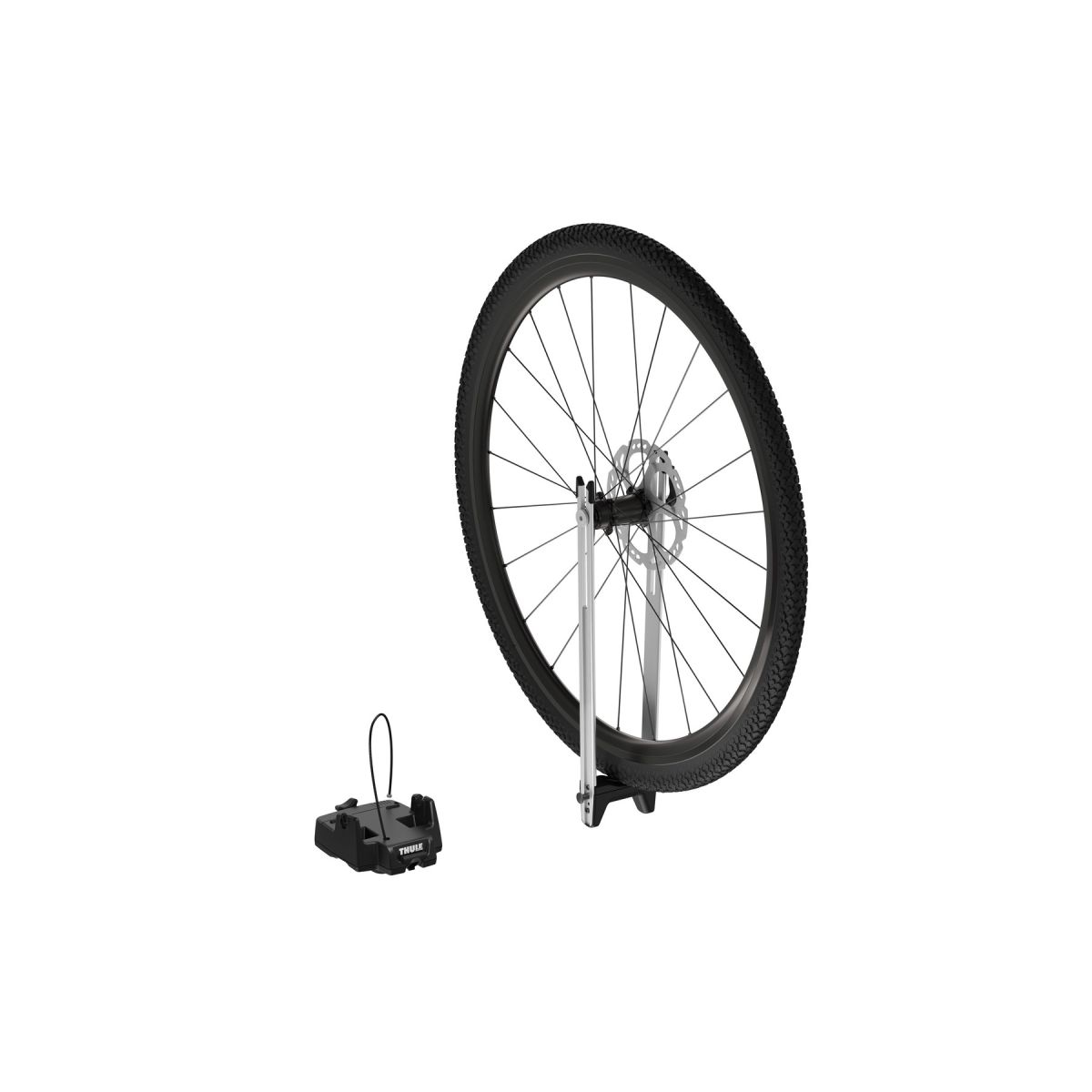 Thule bike wheel holder hotsell