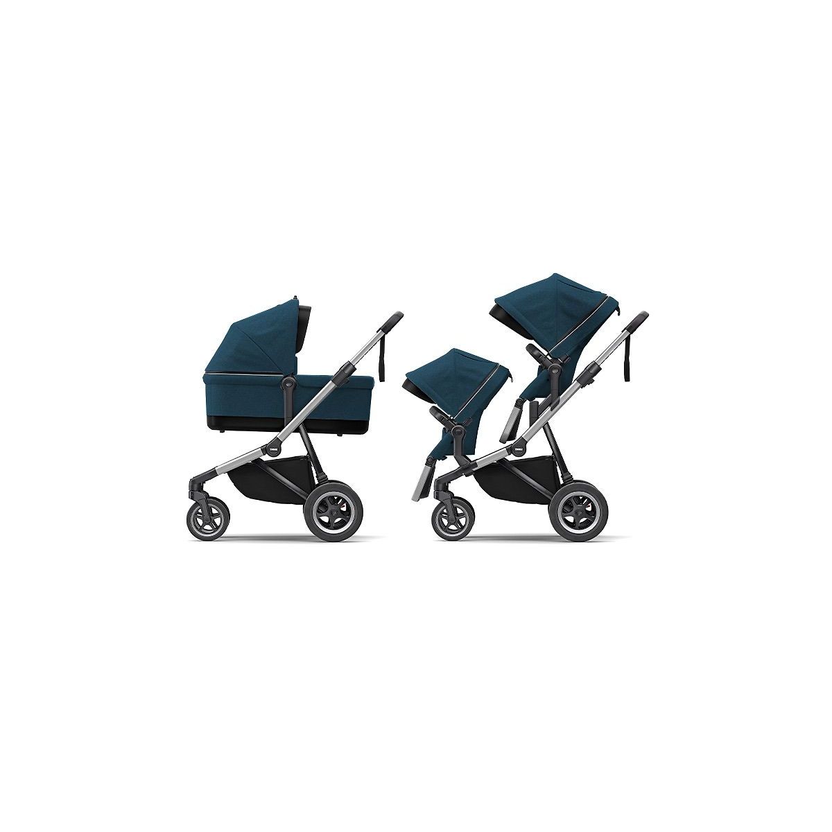Thule sleek double stroller hot sale