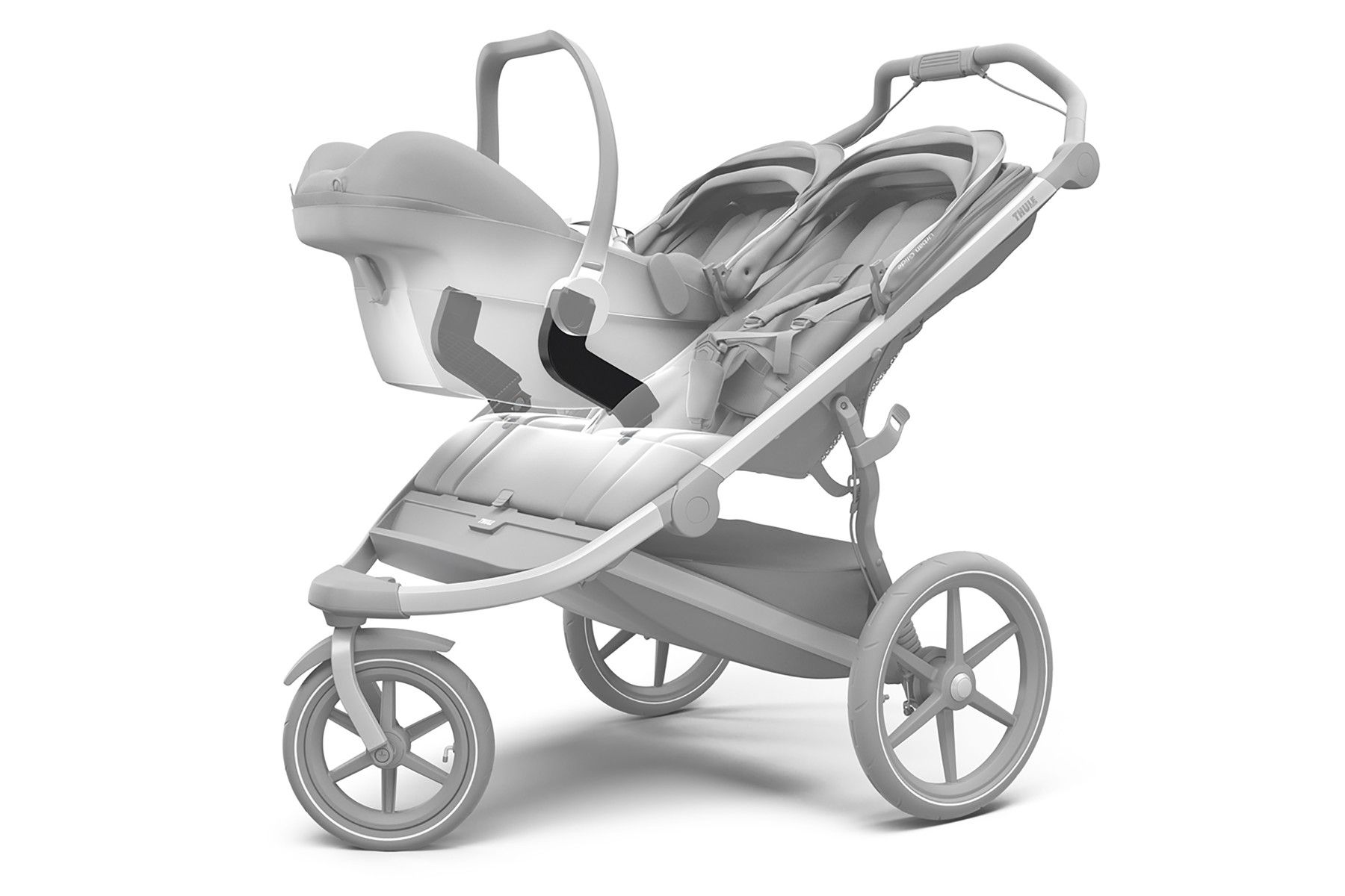 Thule glide car seat adapter online