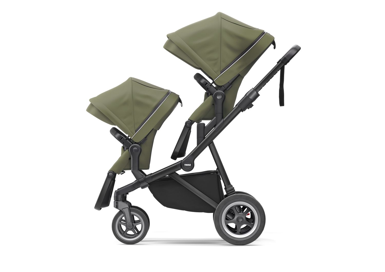 Thule sleek double stroller top