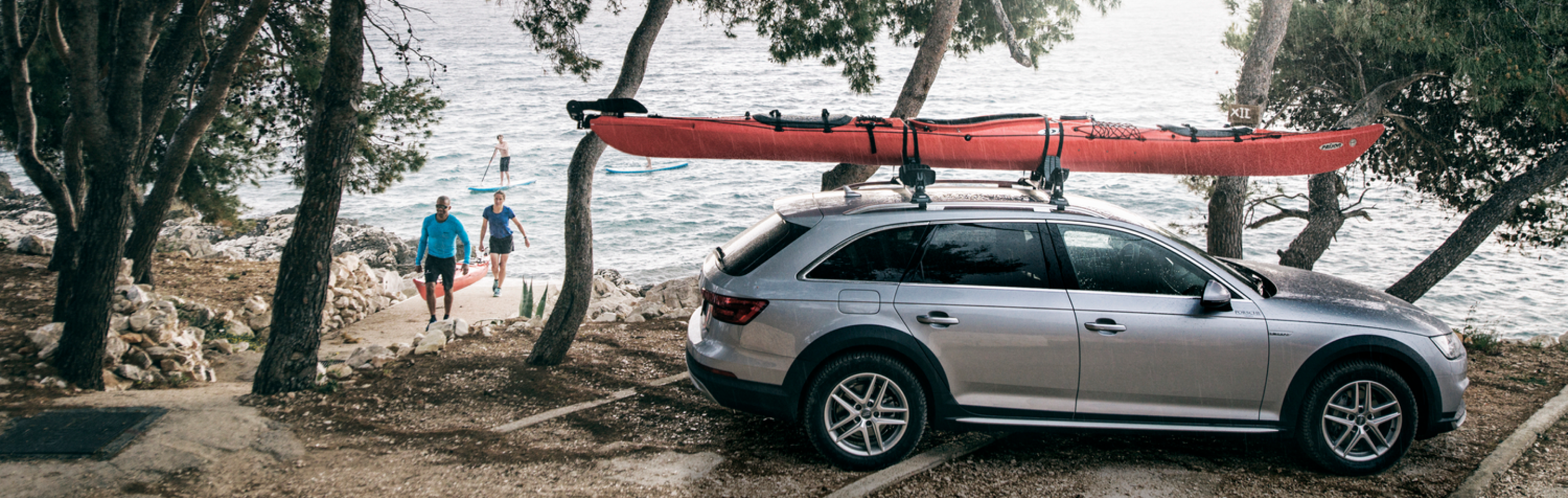 Audi kayak online rack